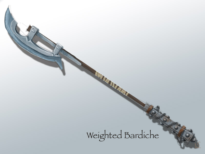Magical and unusual RPG weapon art